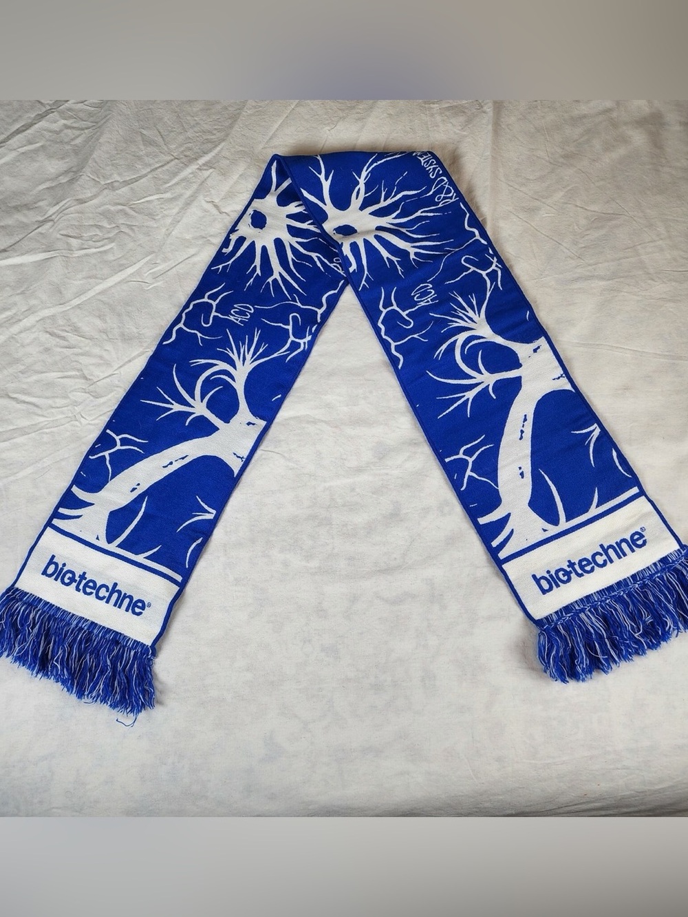 Neuroscience Blue Biotechne Neuron Ruffneck Scarf